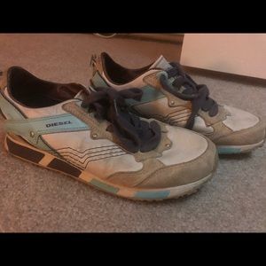 Diesel women’s sneakers- 6.5 US. Used.
